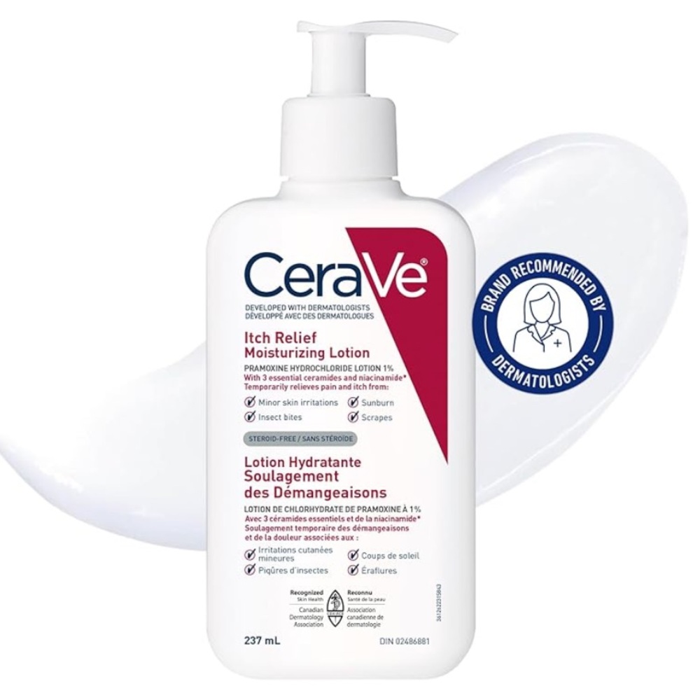CeraVe Itchy Skin Relief Moisturizing Lotion Dry & Eczema-prone skin. Anti-itch